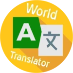 Logo of World Translator android Application 